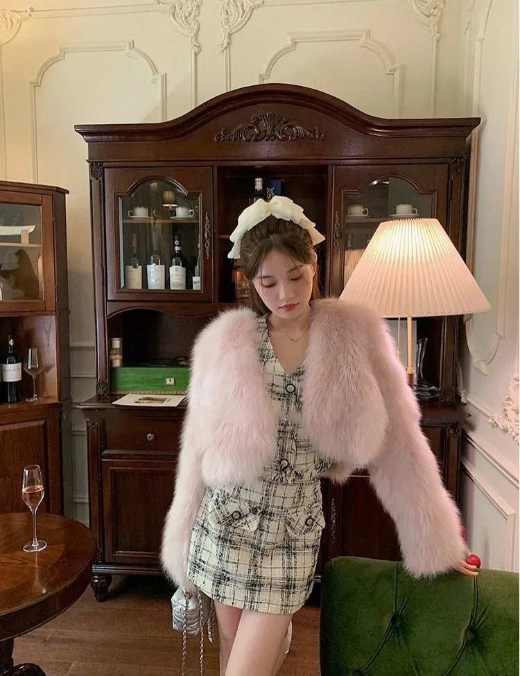 Kunstpelzmantel, lange Damenmäntel, tailliert, für Damen, Weihnachten, weiblich, Goth, modisch, O-Ausschnitt, zarte warme Jacke, leichte Eleganz