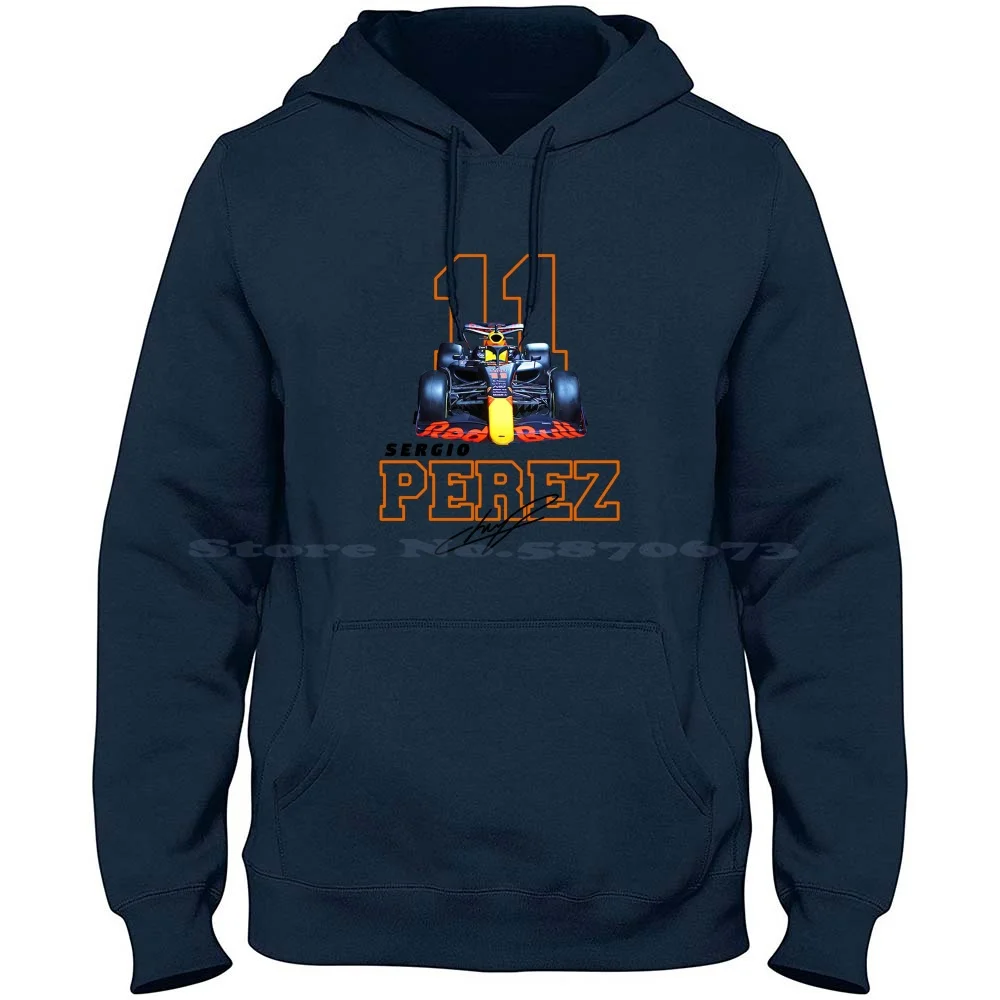 Sergio Perez 11 100% Cotton Hoodie Mexico Grand Prix Sergio Perez And Mv 33 Team Racing Point Driver Checo Perez Checo