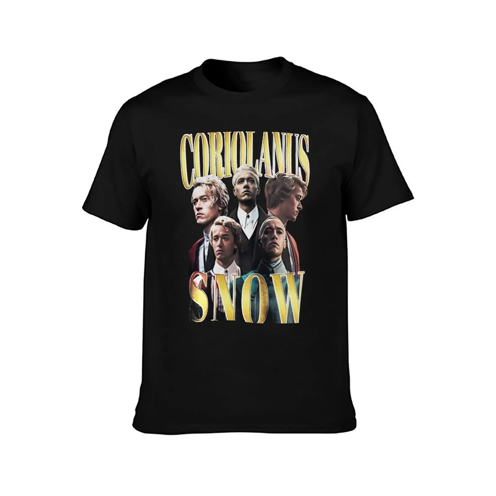 Coriolanus Snow Shirt Style Tom Blyth Shirt Vintage T-Shirt Casual Daily Outfit T-Shirt
