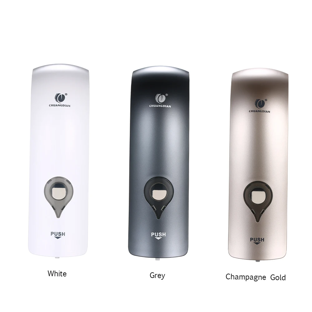 

CHUANGDIAN 300ml Detachable Soap Dispenser Bottle and Nozzle Manual Soap Dispensers Accessories Bathroom Shower Gel Liquid Shamp