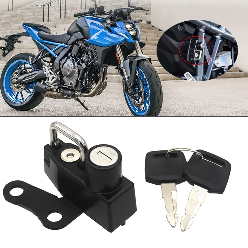 Fit For Suzuki GSX8S GSX8R GSX-8S GSX-8R 8S 8R 2023 2024 Motorcycle Helmet Lock Mount Hook Keys Locking