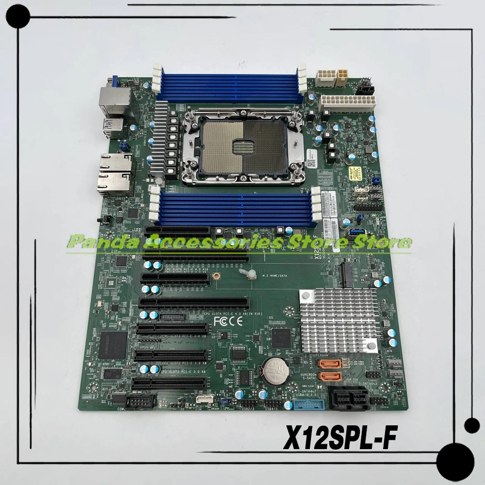 X12SPL-F For Supermicro Server ATX Motherboard Intel C621A LGA-4189 DDR4 3rd Gen Xeon Scalable Processors 100% Tested Fast Ship