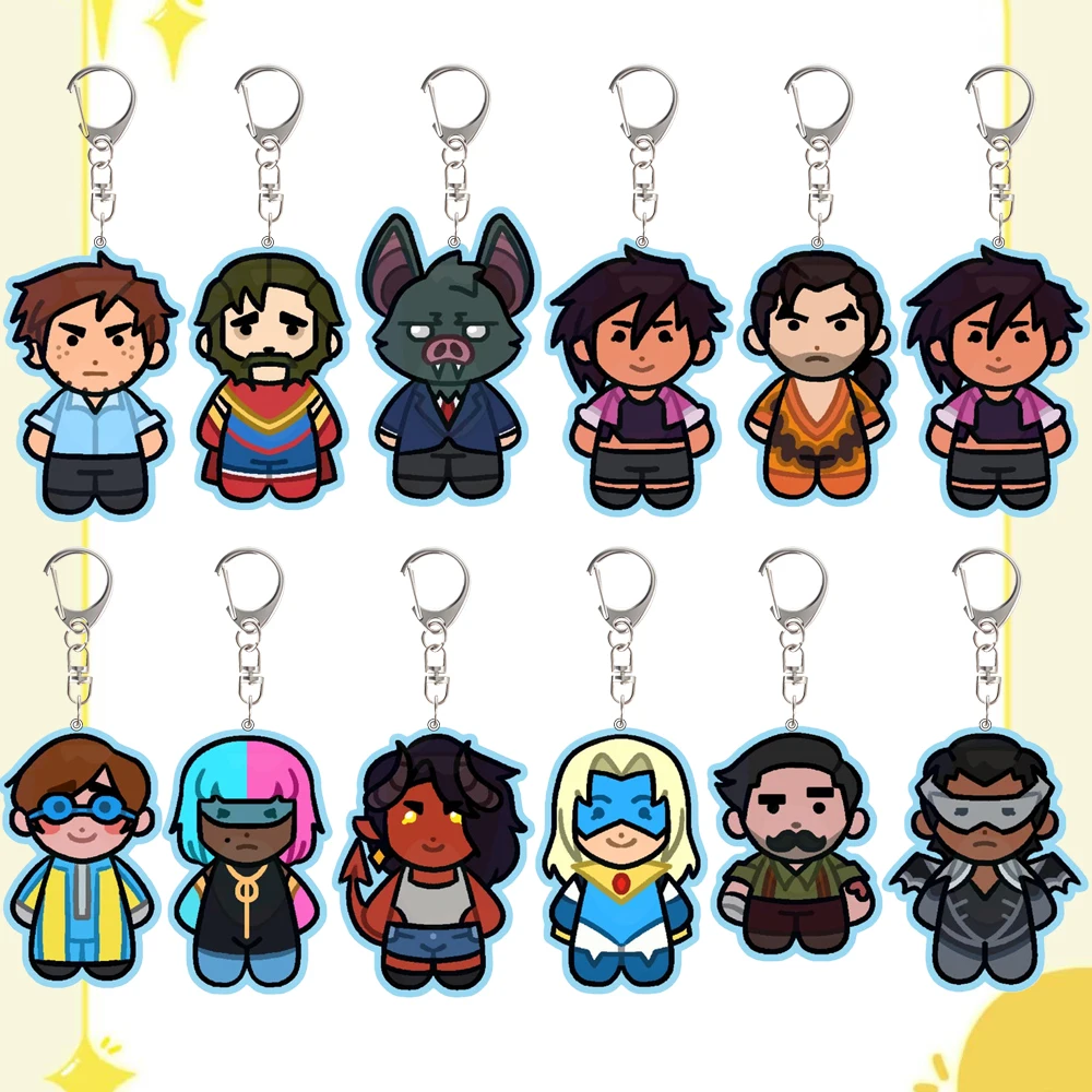 لإرسال لعبة روبرت سونار فلامباي InvIsIgal كوبيه لكمة حتى ماليفولا سلسلة مفاتيح مصنوعة من الأكريليك لطيف على ظهره قلادة مهرجان هدية