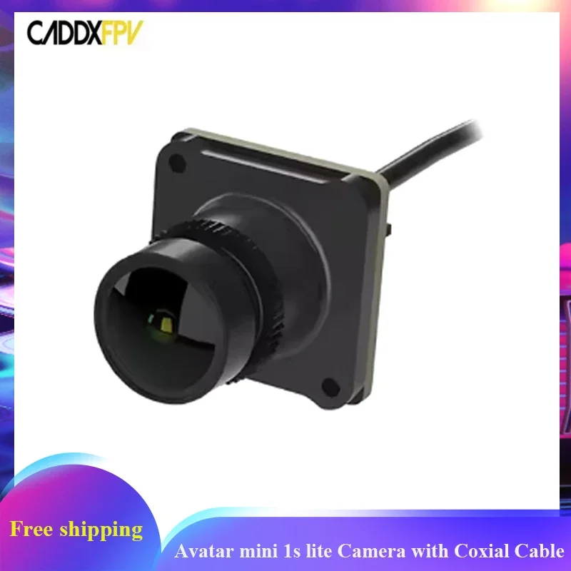 Walksnail Avatar HD Mini 1s Lite Camera with 2.1mm lens and 170°FOV 1080P/60fps Resolution for FPV Racing Drone