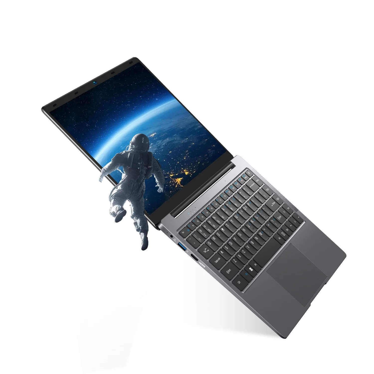 หน่วยความจํา BMAX MaxBook S14 Pro 8GB, พื้นที่เก็บข้อมูล 256GB, Windows 11180 °   ตัวเครื่องบางเฉียบแบบพับได้ ดั้งเดิม Intel Pentium Silver N5000