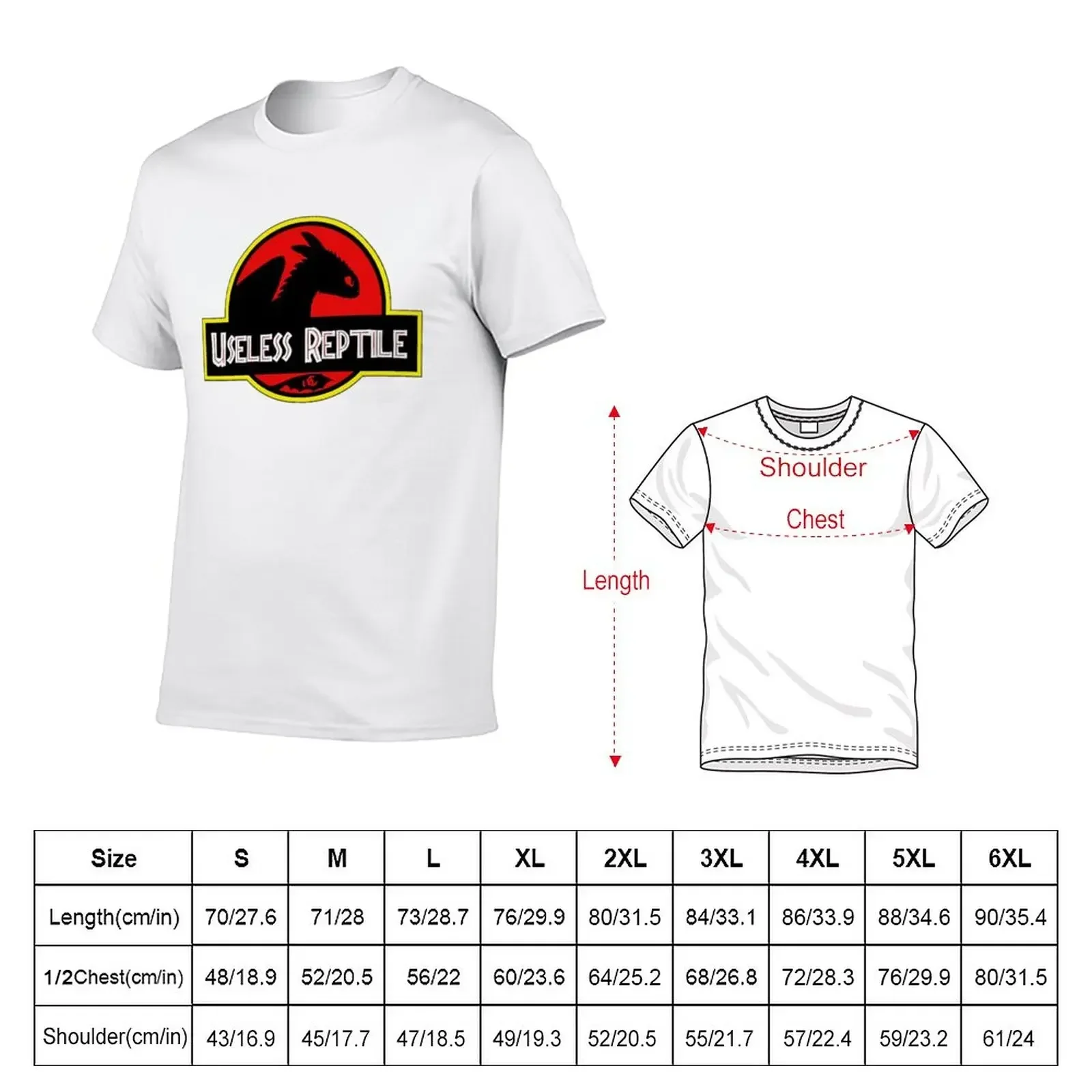 New useless reptile T-Shirt oversized t shirts Short sleeve plus size t shirts boys white t shirts mens t shirt graphic