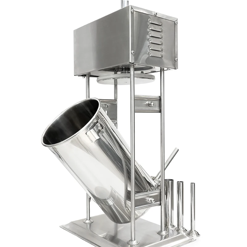 TE-20L الفولاذ المقاوم للصدأ التلقائي آلة ستوفير السجق الكهربائية عالية الجودة 220 فولت محرك موثوق به المطاعم الفنادق محلات الغذاء