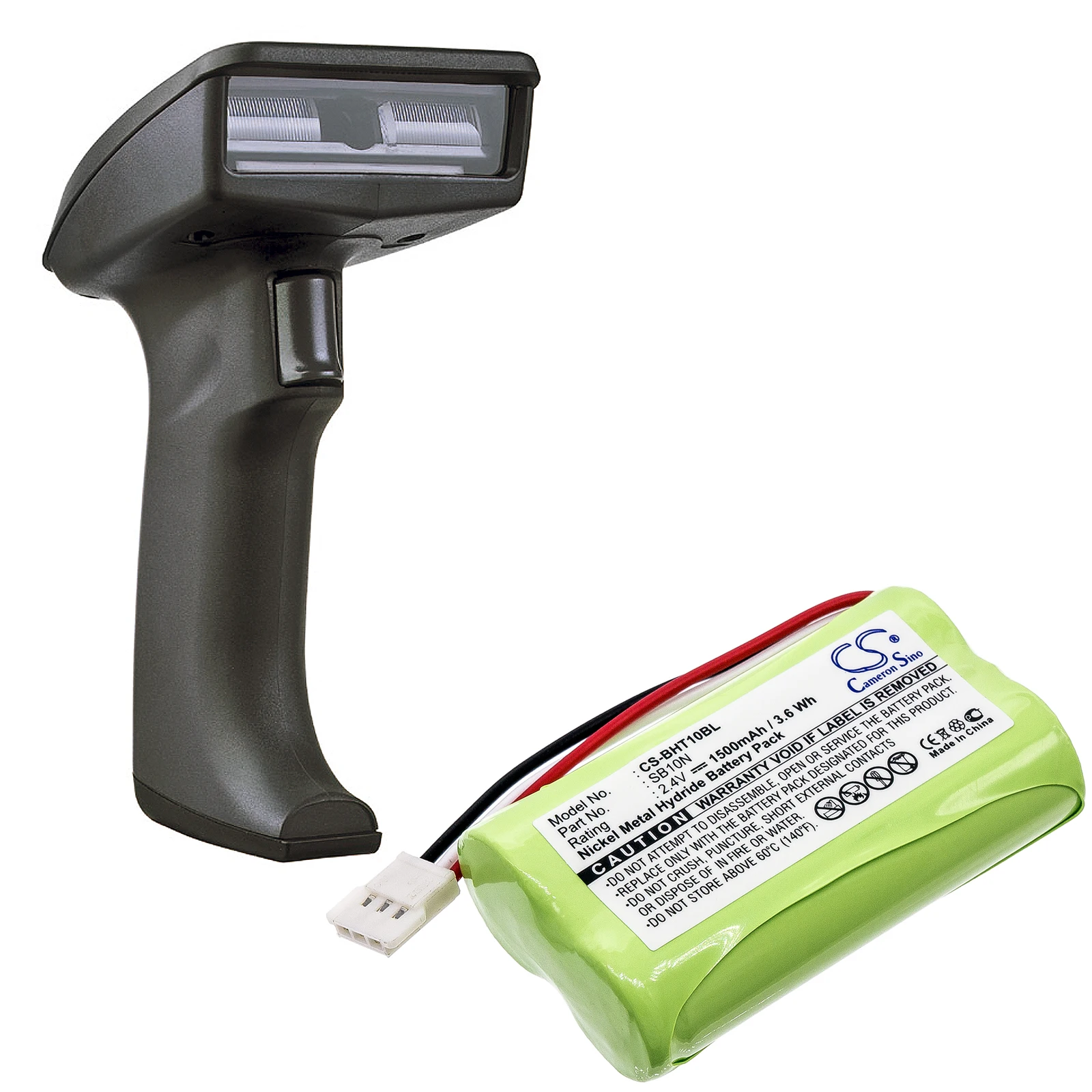 

2.4V 1500mAh Barcode Scanner Battery SB10N for Denso/Nippon GT10B DS26H2-D +TOOL