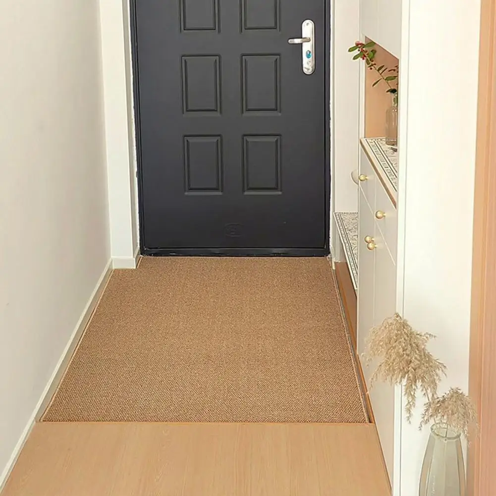 

Bedroom Carpet Imitation Sisal Carpet Japanese Style Non-slip Area Rug for Cat Scratching Prevention Bedroom Room Office Durable