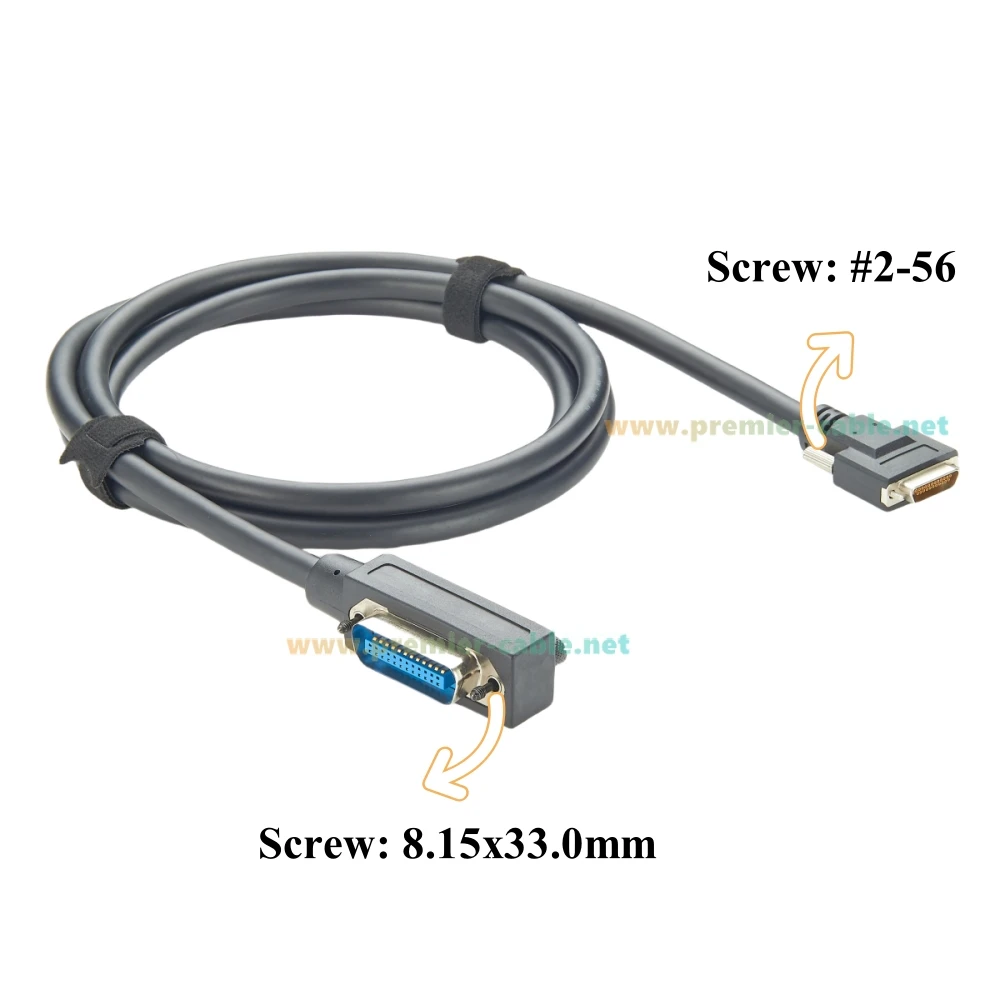 كابل Micro D-Sub 25Pin أنثى إلى GPIB GPIB IEE488 كابل Micro DB25 لـ PZ2100A متوافق مع Keysight PX0114A، PX0110A، Y1260A
