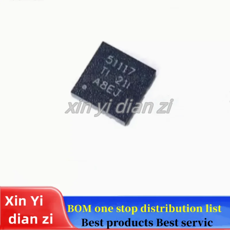 5pcs/lot TPS51117RGYR TPS51117 QFN switch controller ic chips in stock