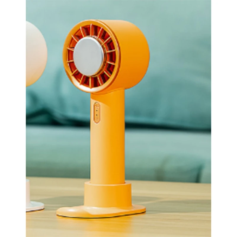 Cold Compression Fan USB Rechargeable Small Fan Portable Desktop Refrigeration Ice Compression Mini Handheld Fan