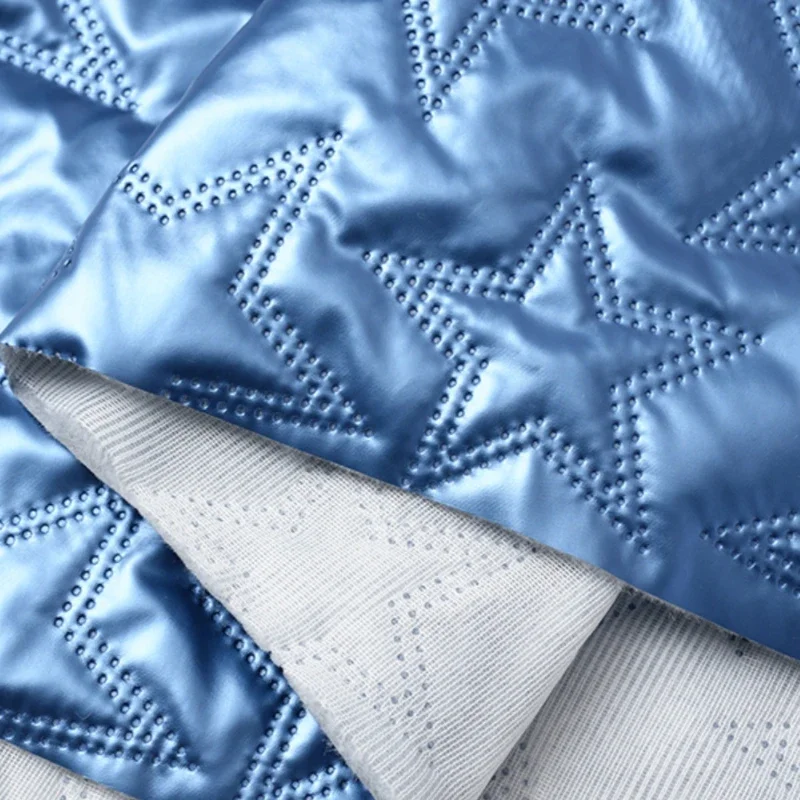PU Polyester Fabric for Embossing Clothing Artificial Leather Decorative Fabrics Diy Sewing Cloth Wholesale By The Meter
