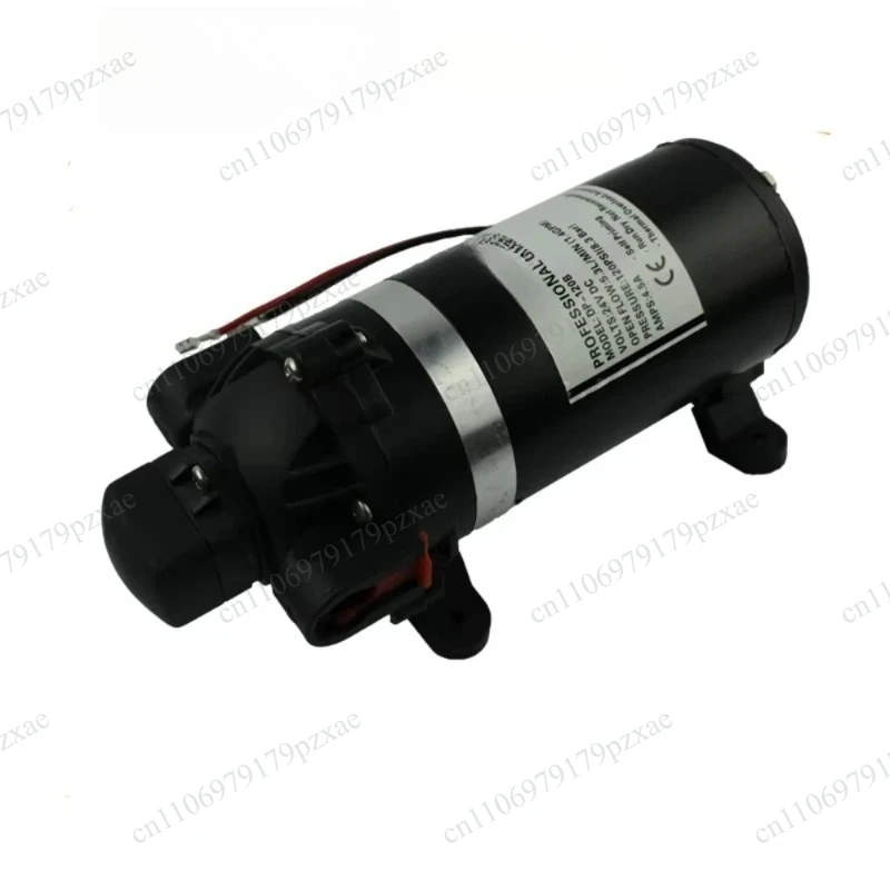 24V DC 5.3 LPM 120 PSI Diaphragm Self‑Priming High Pressure Water Pump for Car Washing