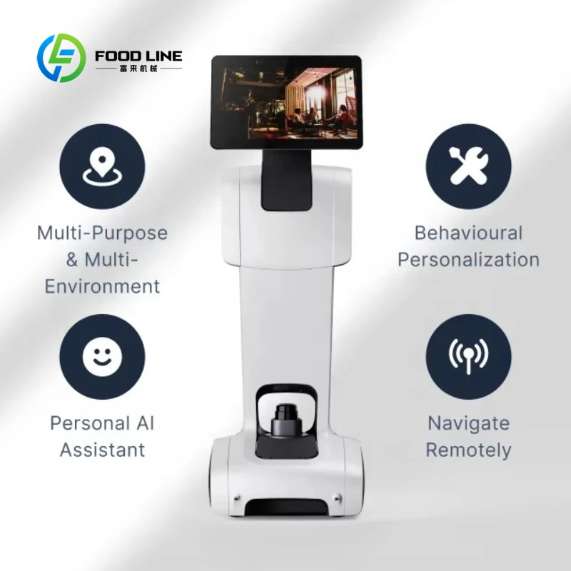 Customized Professional Artificial Service Humanoid Intelligent Butler Assistant Hotel Mobile 133