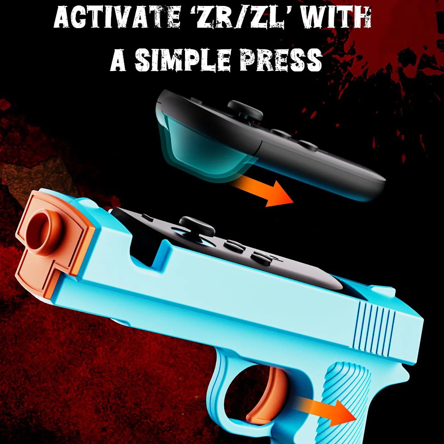 2 Pcs Shooting Game Gun for Sw - Retro Gaming Gun ulasan dan harga