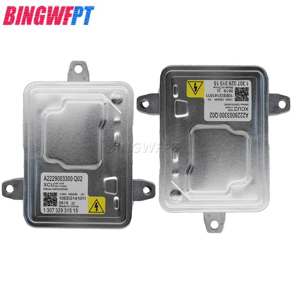 Unidad de Control OEM A 2229003300, 2 piezas, para M ercedes CLA 250 45 13-16, balasto de xenón 130732931500 HID, módulo de ordenador A2229003300 Q02