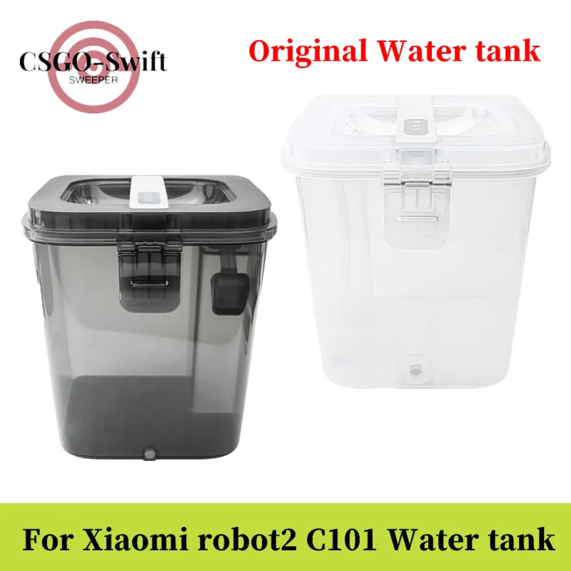 

Original New Xiaomi Mijia Self-Cleaning Robot 2 C101 Robot Vacuum Cleaner Replacement Spare Clean Water Tank, Transparent