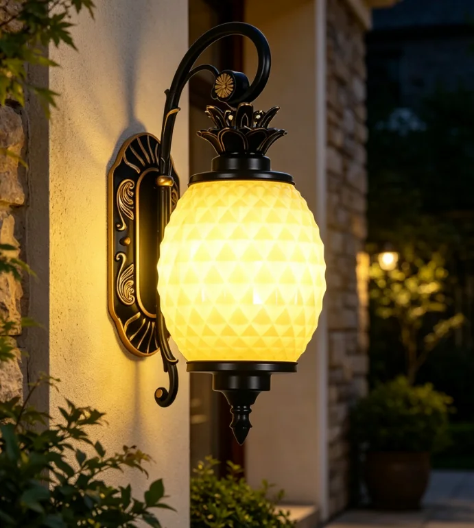 Outdoor Lighting Front Yard - مصابيح جدارية خارجية على الطراز الأوروبي
