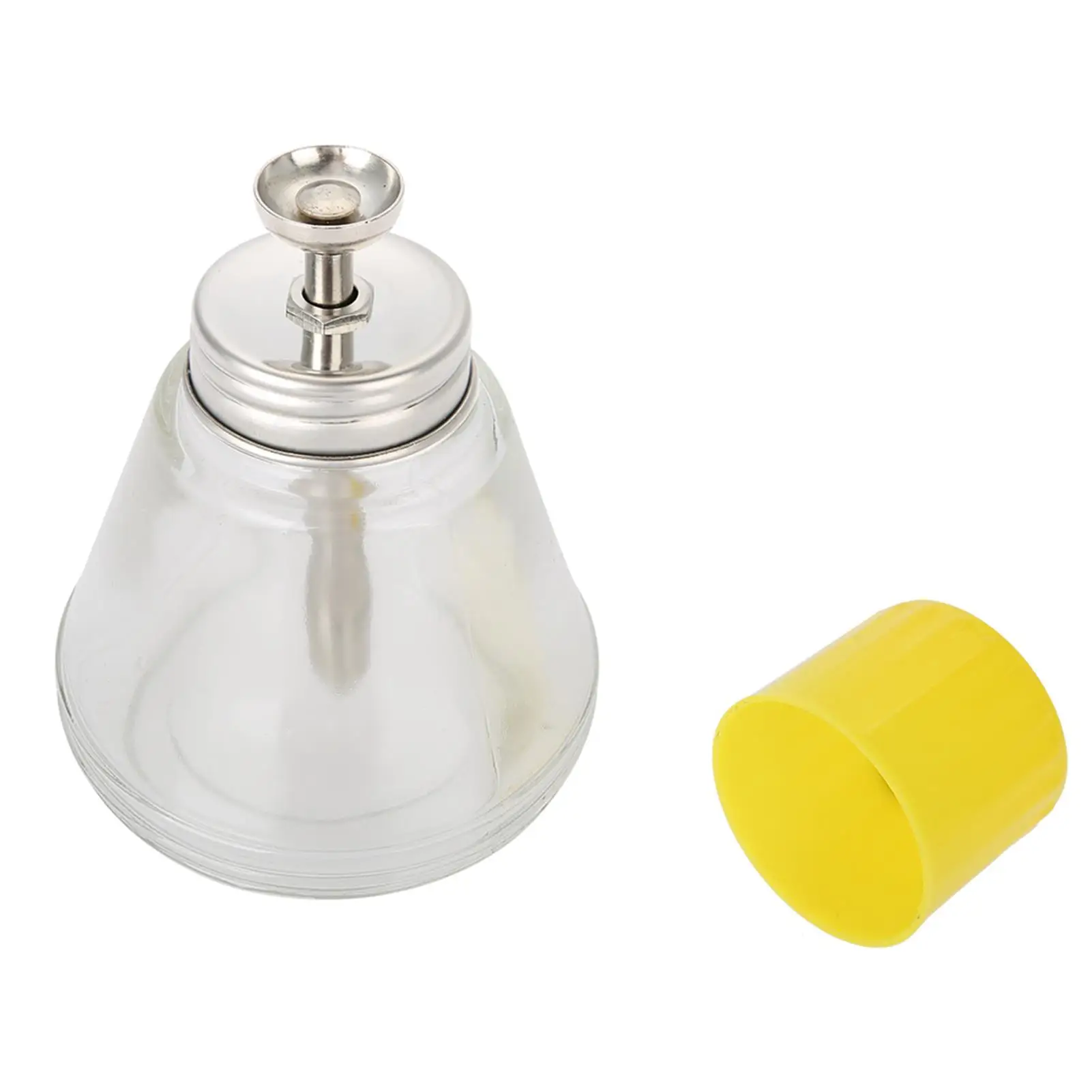 Bottiglia vuota per dispenser per pompa per nail art in vetro da 150 ml per bottiglia a pressione per stoccaggio di liquidi per detergente per smalto gel acrilico