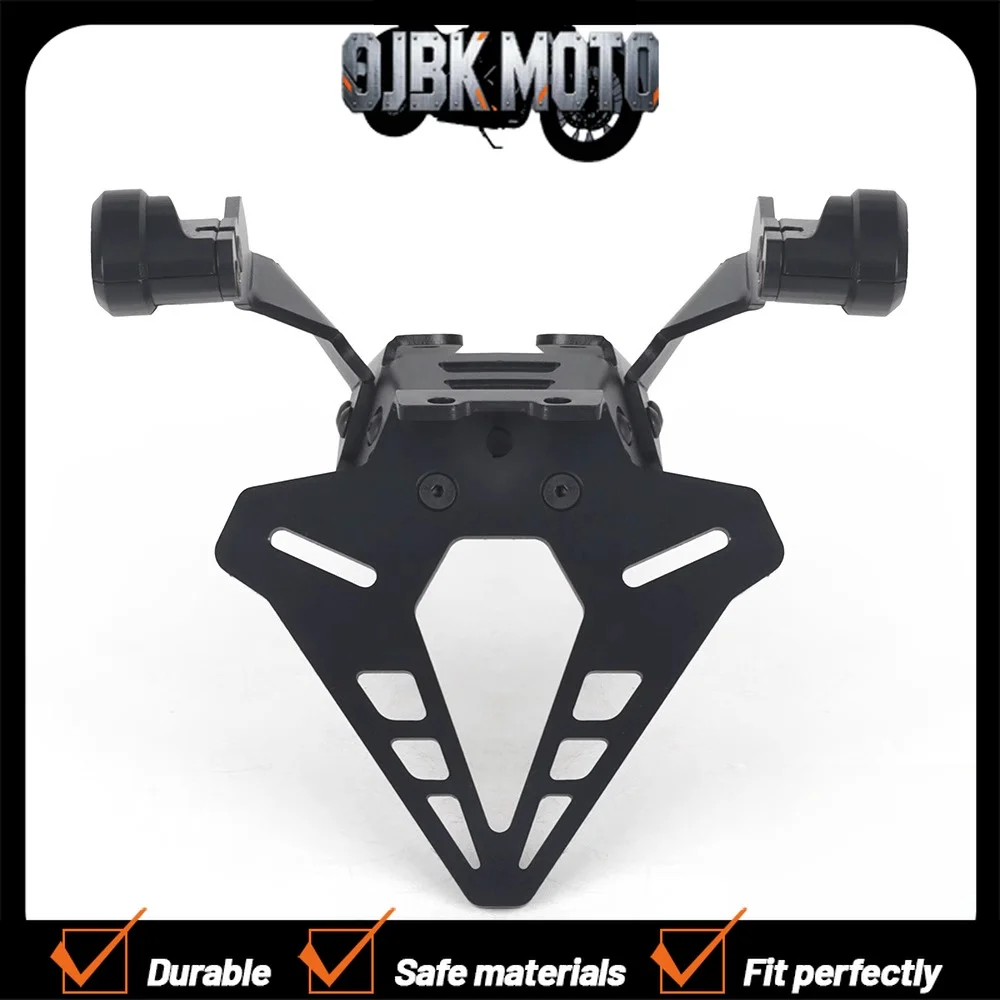 

For Ducati hacker 698 modified short tail license plate holder EP model short tail license plate turn signal fixing bracket 24-2