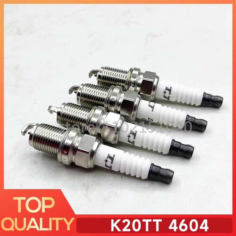 Высококачественные 4 шт. K20TT 4604 иридиевая Свеча зажигания для Audi A4 A5 A6 BMW 3 K20TT-4604 автомобильные аксессуары