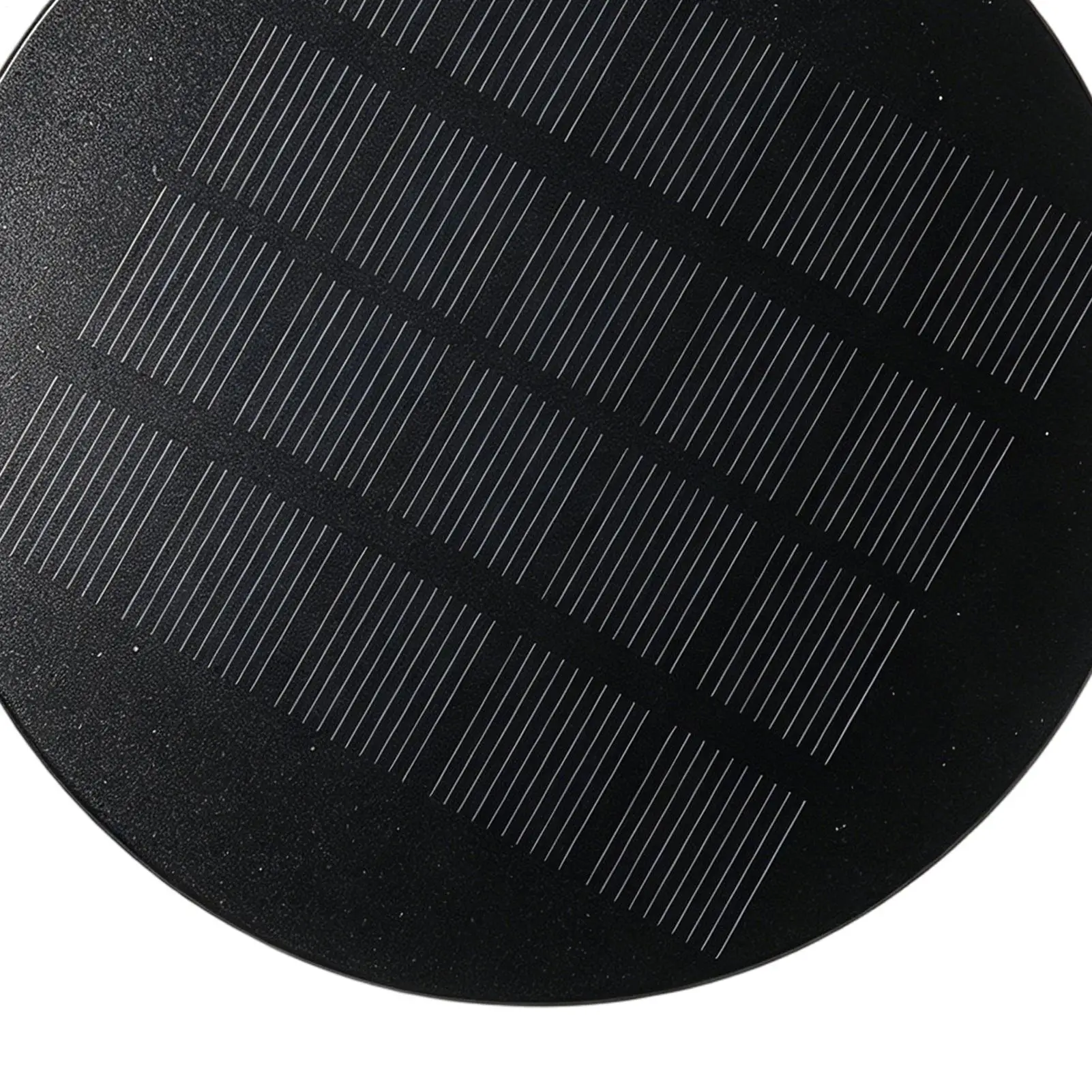 Solar Panel For Camera 1.2W 5V Portable USB Waterproof Charger Round Camera Solar Panel For Camping Headsets Fans Travel Home RV