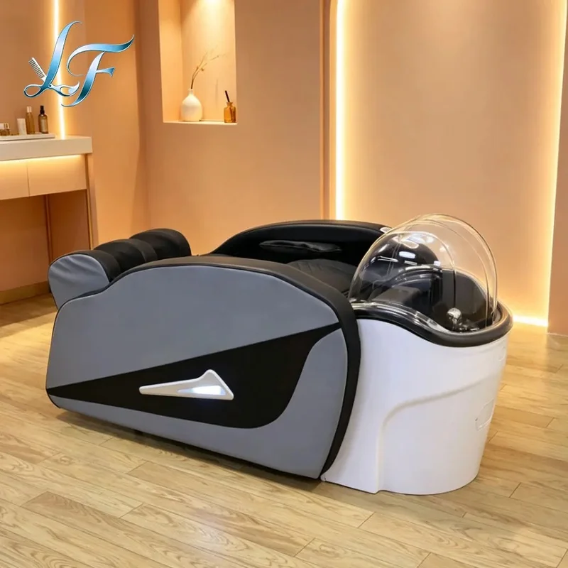 Shampoo Chair Bed Lay Down Head Spa Nursing Shampoo Bed Wash Hair Product Luxury Massage Shampoo Bed