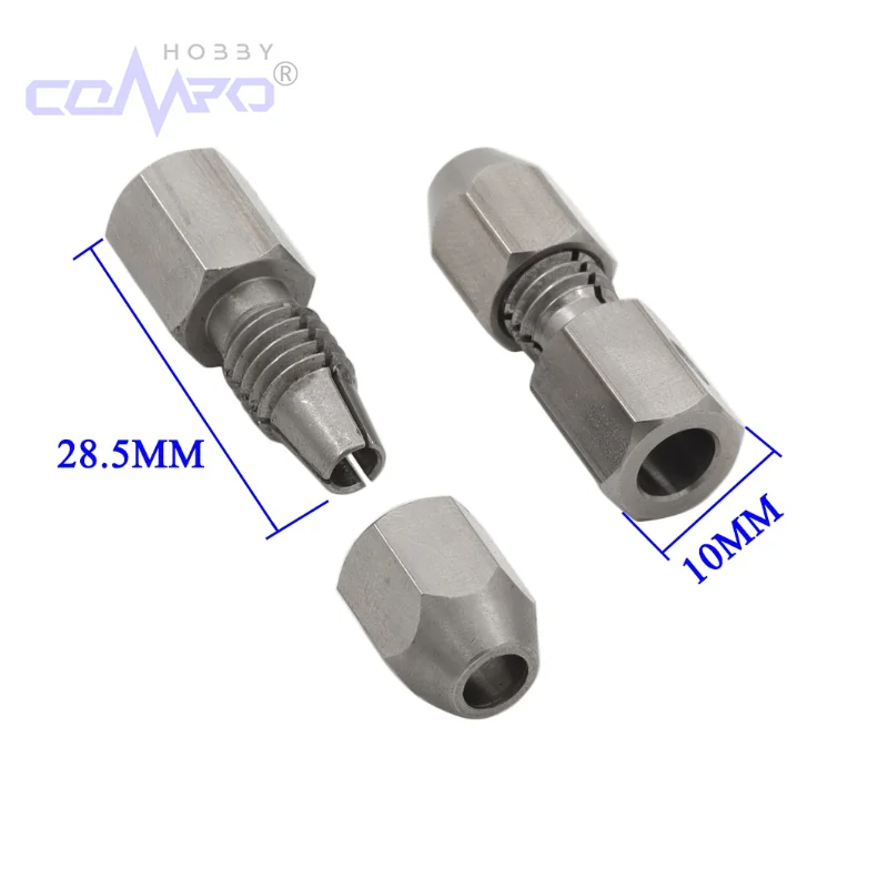 2 قطعة RC قارب اقتران مرن الفولاذ المقاوم للصدأ فليكس كوليت المقرنة 3.17/4/5/6 مللي متر * 4 مللي متر عمود المحرك خزانة لنموذج قارب كهربائي #5