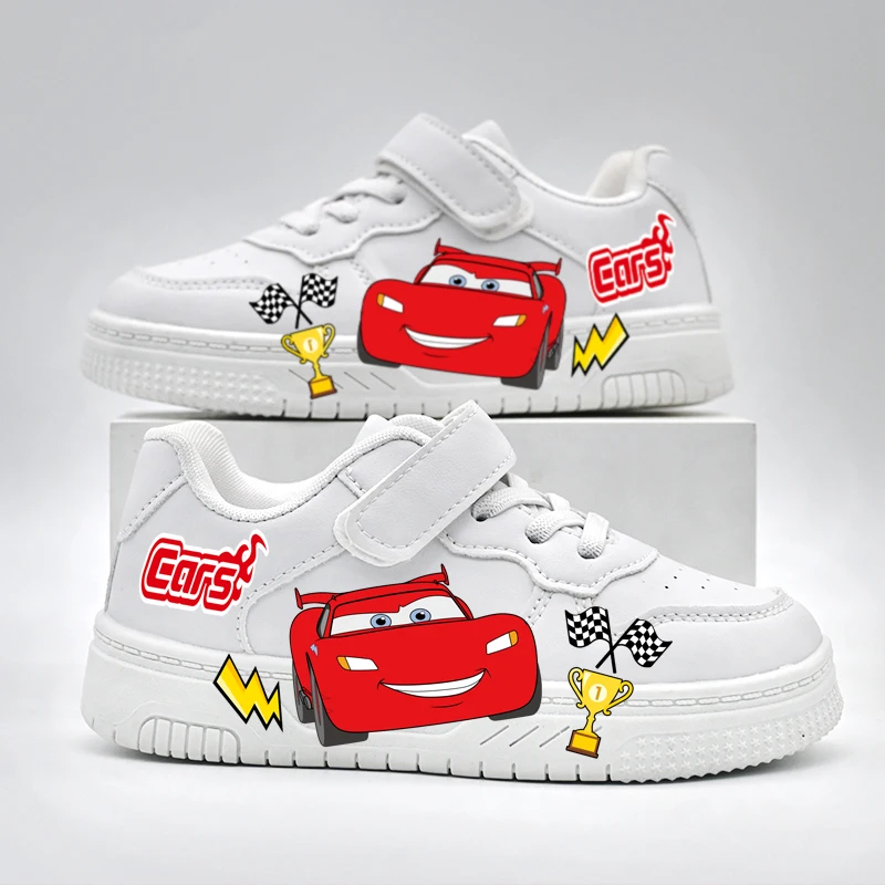 أحذية ديزني كاجوال للأطفال بتصميم عصري للأطفال، أحذية رياضية لايتنينج ماكوين للأولاد والبنات، أحذية رياضية خارجية قابلة للتنفس مضادة للانزلاق #1