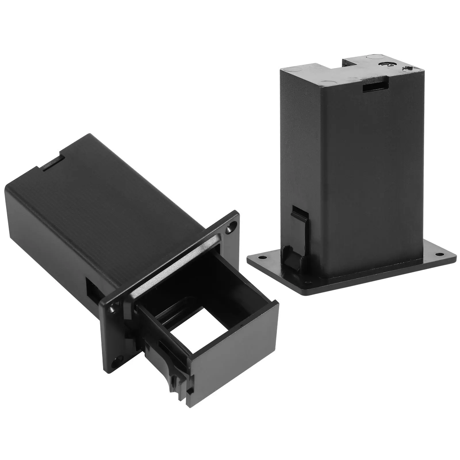 

3pcs Guitar Pickup Holder Plastic Drawer Design For 9V Box Replacement Safe Practical Accessory For Electric