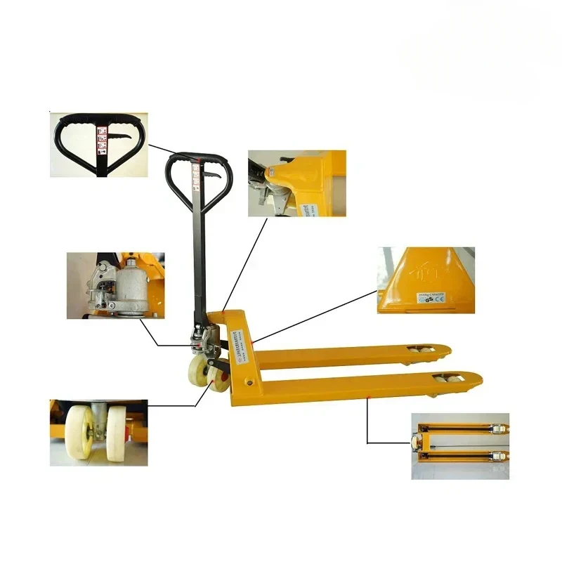 Scale Small Hydraulic 5 Ton Hand Rough Terrain 1ton Pallet Truck Handle Forklift Price Jack Spare 2500kg