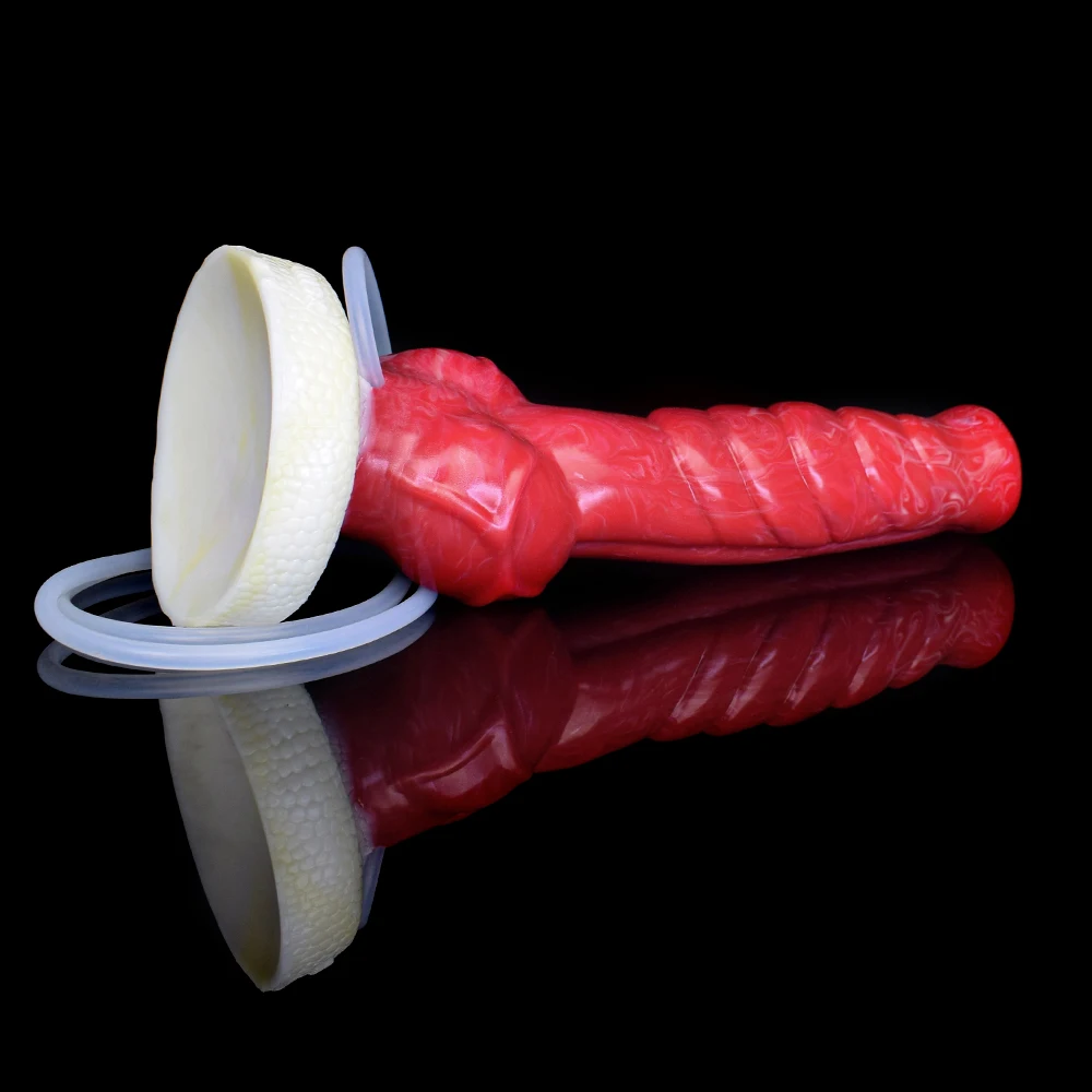 NUUN Squirting Animal Dildo Big Dog Knot With Suction Cup Sex Toy For Women And Man G-spot Masturbators Penis Prostate Massager