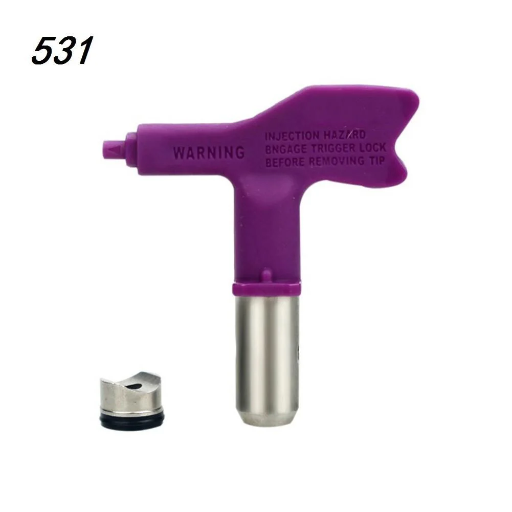 Roxo Airless pistola de pulverização ponta bocal, pintura pulverizador, ferramenta de poder, 209, 243, 245, 531, 533, 535, 545, 645, 655