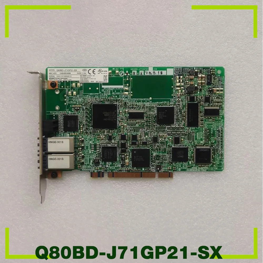 For Mitsubishi Optical Fiber Communication Card Q80BD-J71GP21-SX Equipment Card