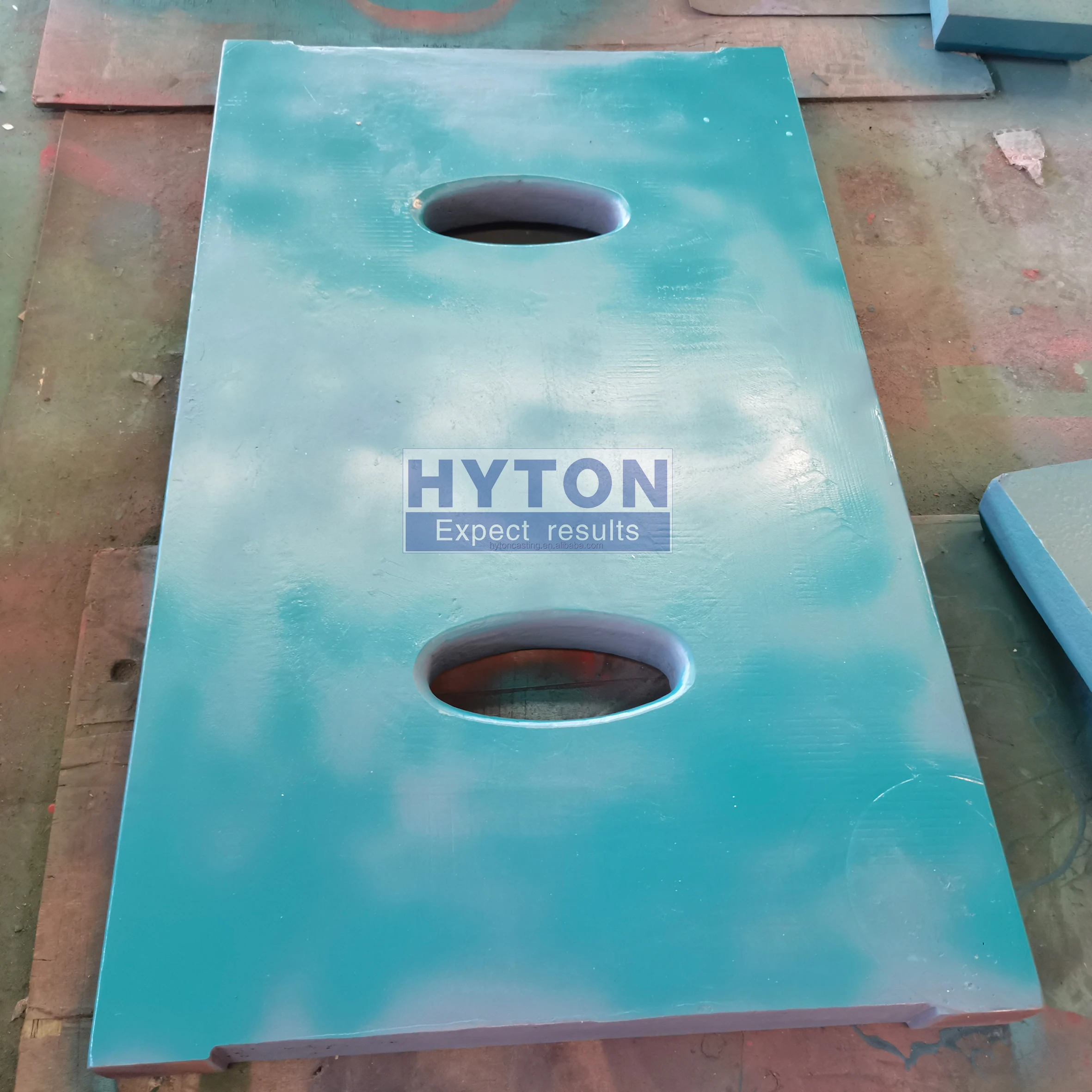 CJ412 CJ411  Jaw Crusher Spare Parts Toggle Plate Side Plate and Cheek Plate  OEM Factory