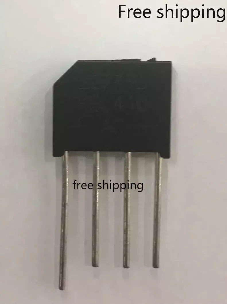 50pcs/lot KBL406  4A 1000V diode bridge rectifier   NEW   in stock.