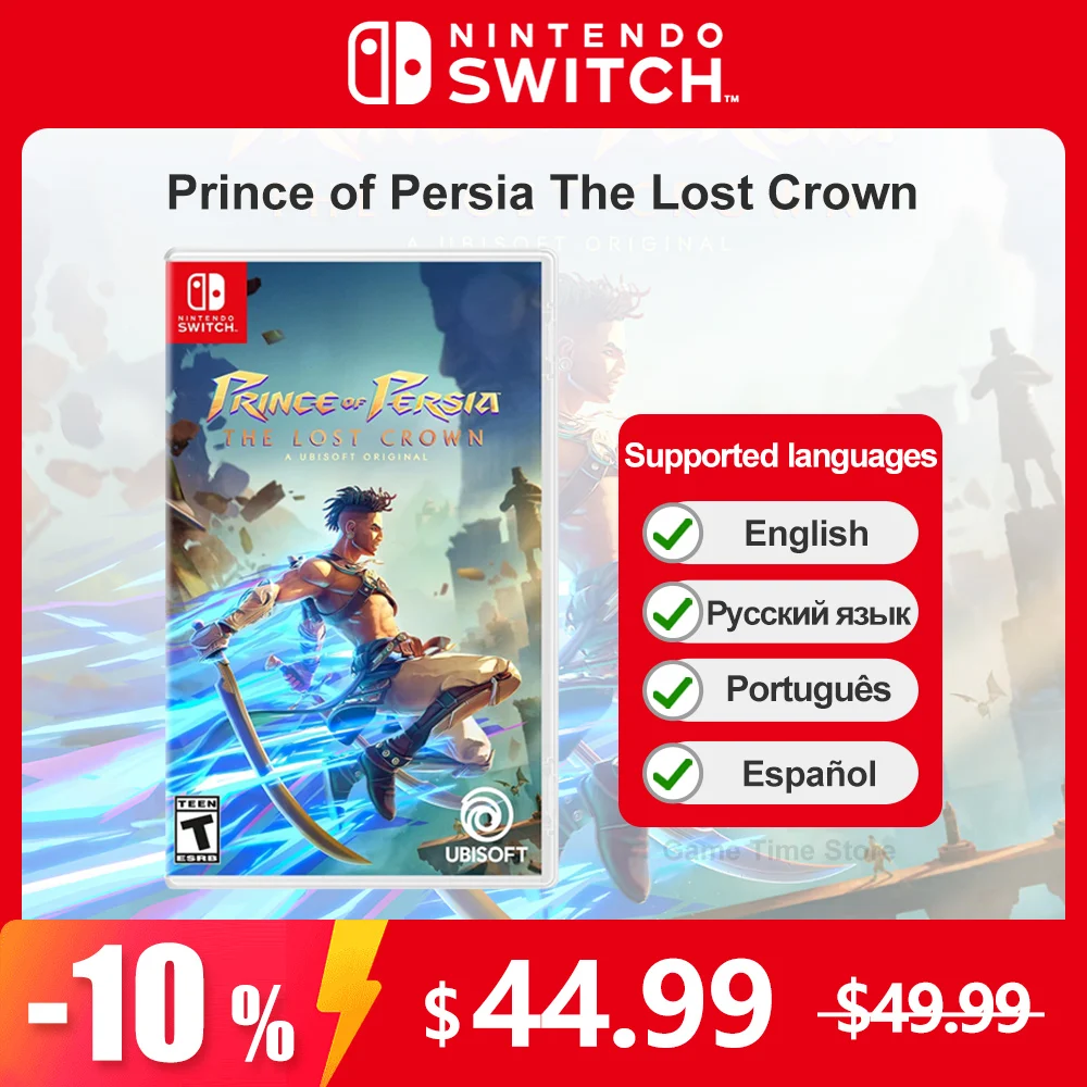 

Nintendo Switch Game Prince of Persia The Lost Crown 100% New Physical Game Card Support 1 Player Game for Nintendo Switch