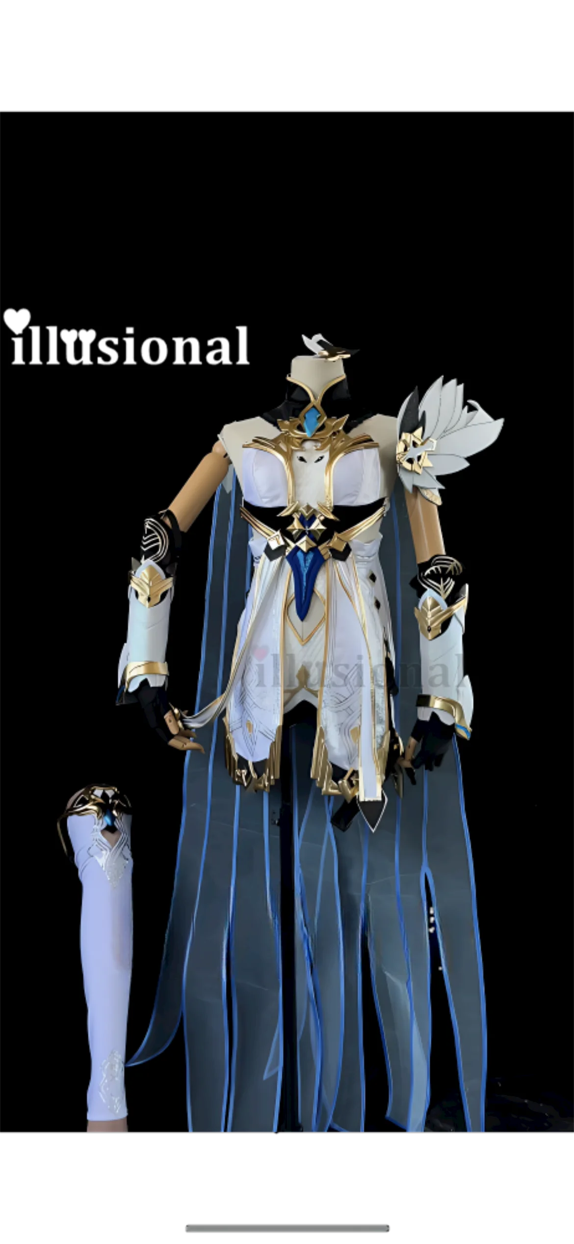 illusional Custom size made Bianka Ataegina from Honkai Impact3 Bianka Durandal Ataegina Cosplay Costume Game dress female