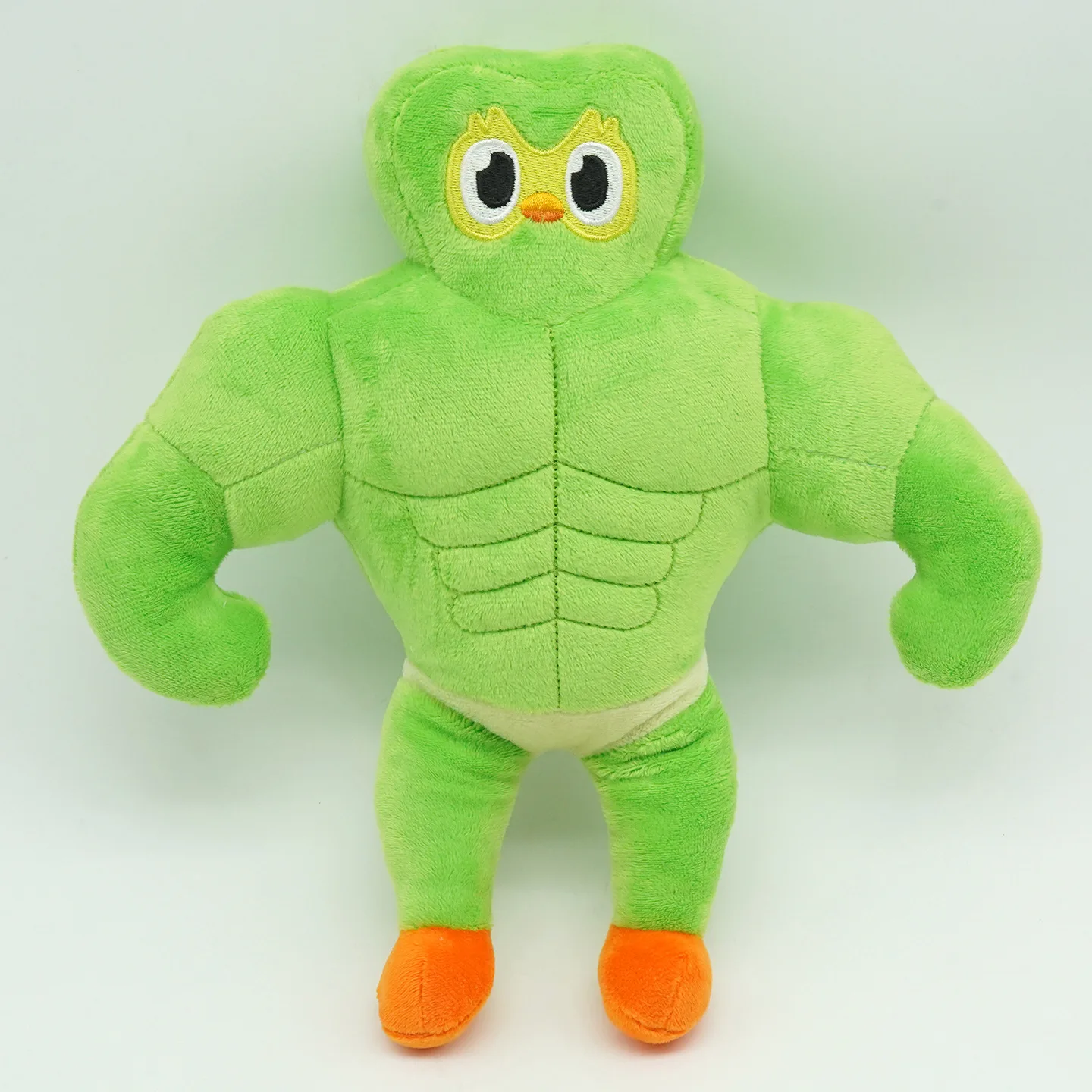 

New 25cm Duolingo Buff Duo Plush Toys Cartoon Cute Soft Stuffed Pillow Dolls For Kid Birthday Christmas Gift