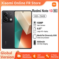 Xiaomi Redmi Note 13 5G Global Version 8GB 256GB Smartphone  Dimensity 6080 120Hz AMOLED DotDisplay 108MP Camera 33W NFC