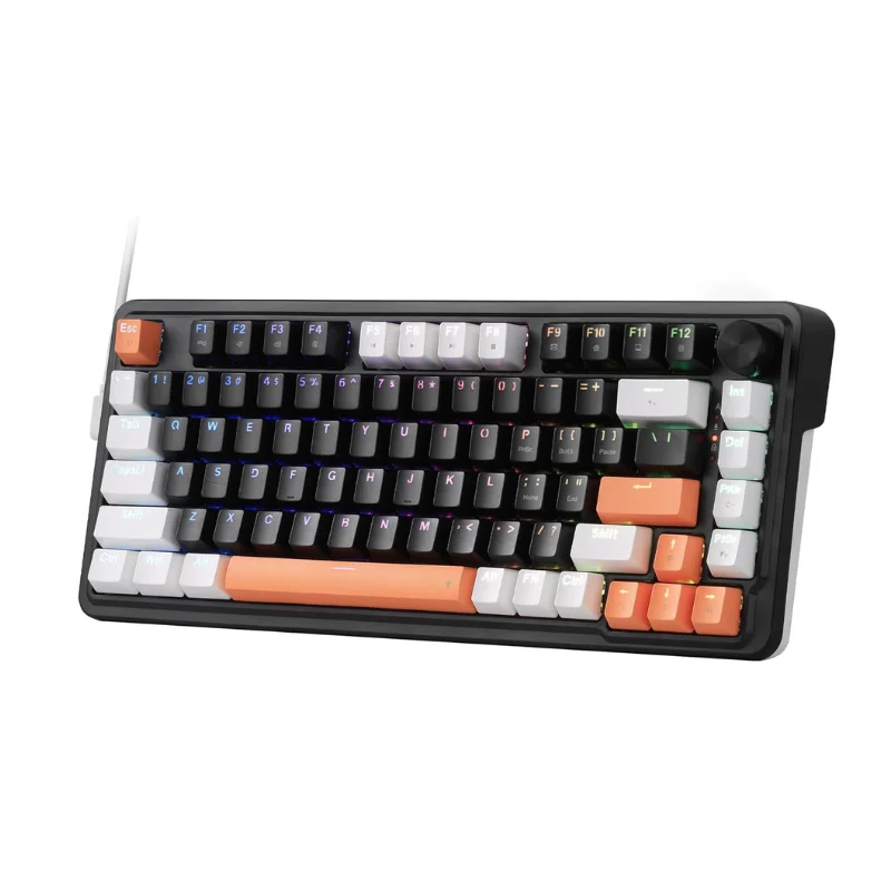 

Redragon K714 Rapid Trigger HE Gaming, 75% 81, проводная механическая клавиатура, магнитный переключатель с гипершвидким приводом