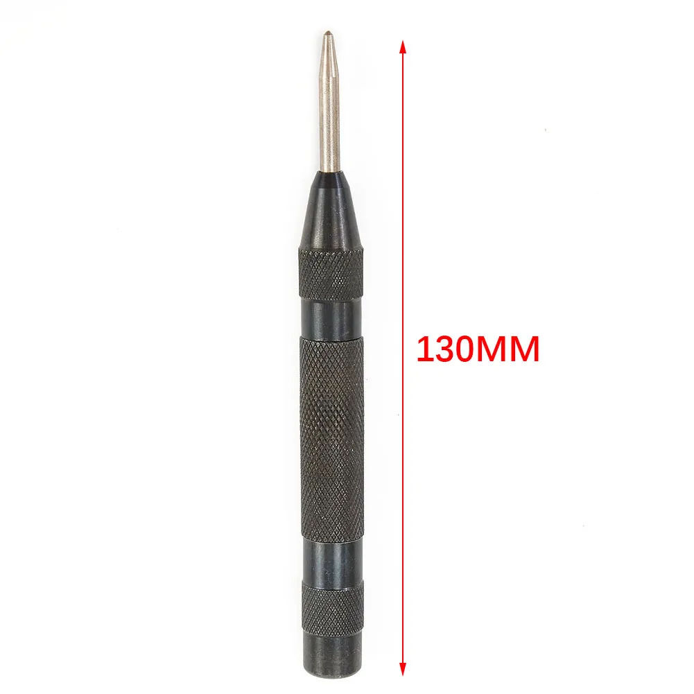 Metal Centre Punch Press Dent Marker Spring Tool Wood 130mm 1pc Automatic HSS Heavy Duty High Quality Portable