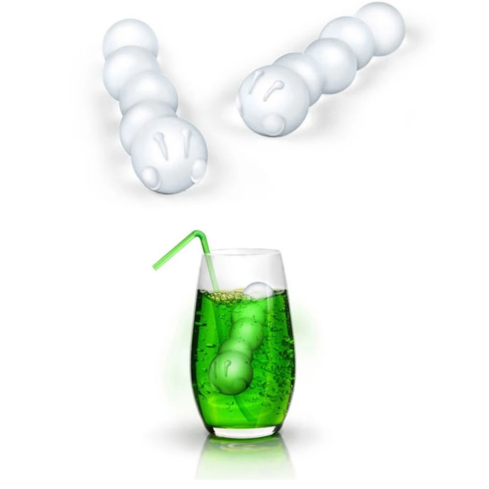 

Caterpillar Shaped Ice Tray Ice Maker Pudding Mold Maker