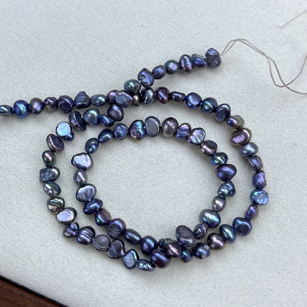

Black Semi-finished Irregularly Shaped Natural Freshwater Pearl Loose Beads for Jewelry Making DIY Necklace Bracelet Accessories