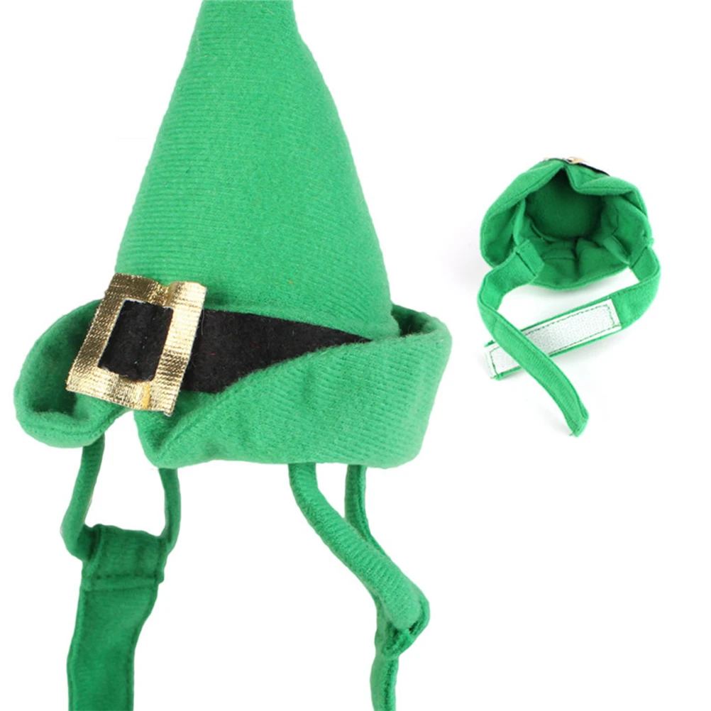 

St Patricks Costume Set Dog Headb Belt Kit Soft Durable Cotton Pet Apparel Kit Headb Belt Festive Outfit Dog Clothes