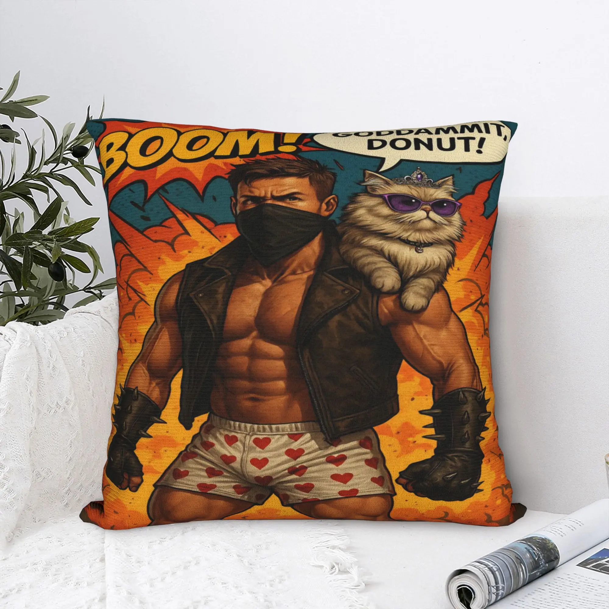 Dungeon Crawler Carl  Printed Pillowcases Cushion Cover  Throw Pillow Cover New Style Chair Decorations Square Multi-Size