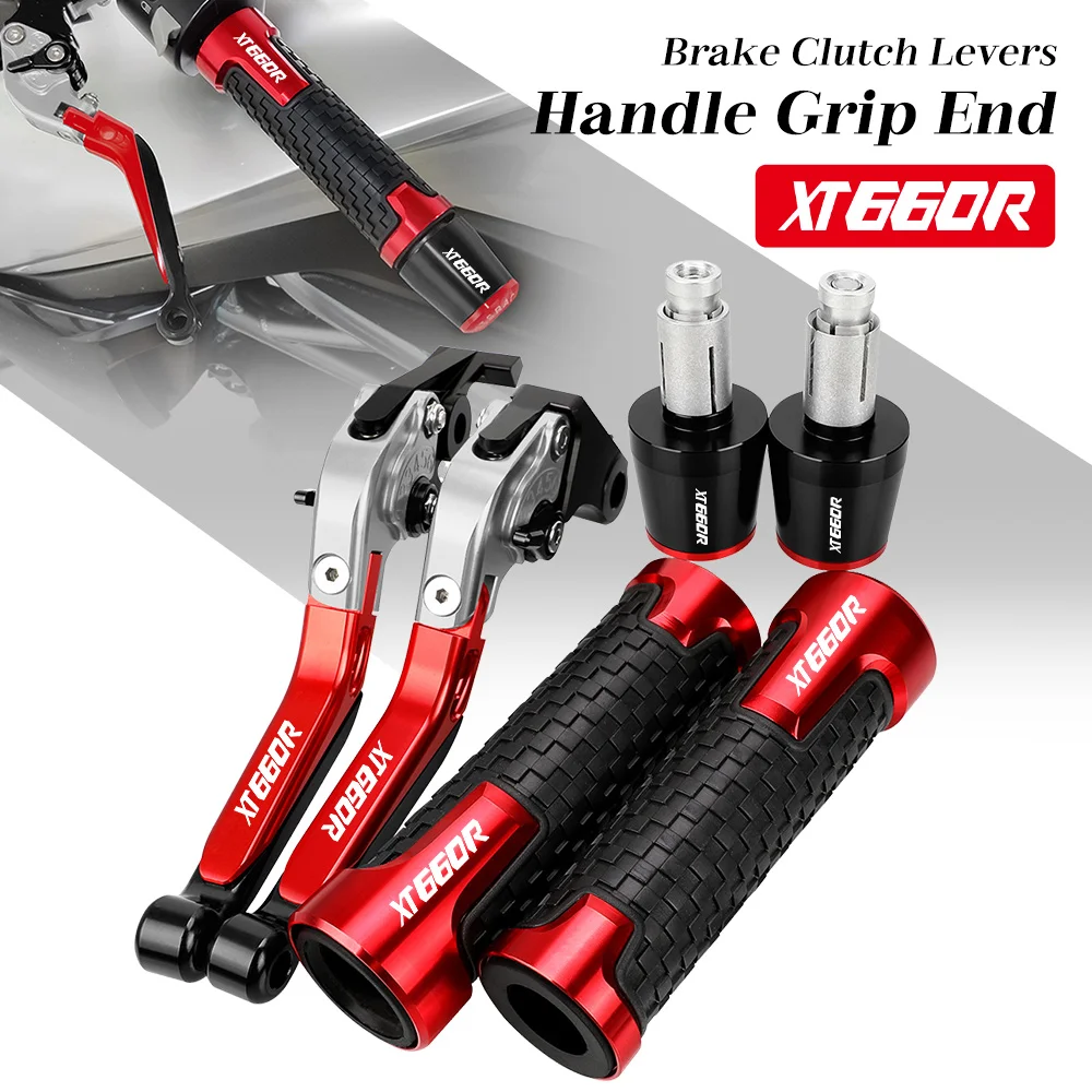 

For YAMAHA XT660R 2004 -2023 Motorcycle Accessories Brake Clutch Handle Levers Handlebrake Handlebar Grip Ends XT 660R XT 660R