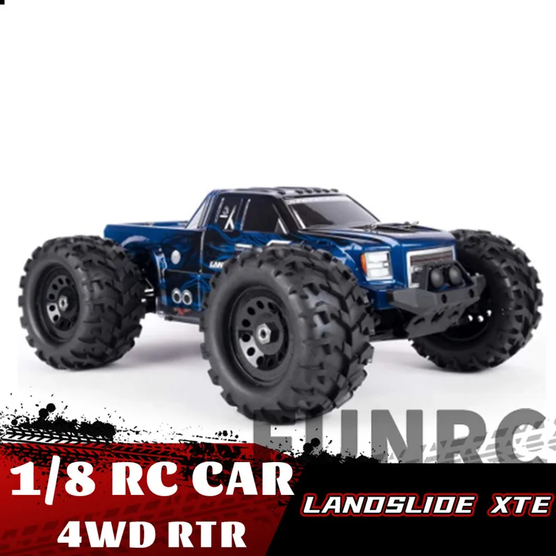 1/8 RC Car Landslide XTE Brushless Monster Truck 4WD RTR Toys For Adult Kid Electric Remote Control Model Car Buggy