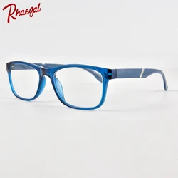 Rhaegal Classic Square Spring Hinge Prescription Reading Glasses for Women Men With Diopter +1.0 to +4.0 очки для чтения